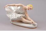 figurine, Ballerina - The Dying Swan, porcelain, USSR, LZFI - Leningrad porcelain manufacture factor...