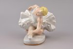 figurine, Ballerina - The Dying Swan, porcelain, USSR, LZFI - Leningrad porcelain manufacture factor...