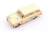 car model, Moskvitch 427 Nr. A4, "Rally service", metal, USSR, 1981-1983...