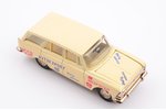 car model, Moskvitch 427 Nr. A4, "Rally service", metal, USSR, 1981-1983...