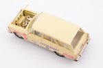 car model, Moskvitch 427 Nr. A4, "Rally service", metal, USSR, 1981-1983...