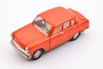 car model, Moskvitch 403 Nr. A7, metal, USSR, 1976-1977, central pillar of the left door is missing...