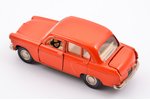 car model, Moskvitch 403 Nr. A7, metal, USSR, 1976-1977, central pillar of the left door is missing...