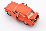 car model, Moskvitch 403 Nr. A7, metal, USSR, 1976-1977, central pillar of the left door is missing...
