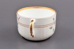 tea pair, porcelain, M.S. Kuznetsov manufactory, hand-painted, Riga (Latvia), Russia, the beginning...