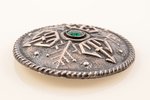 sakta, silver, 875 standard, 16.41 g., the item's dimensions Ø 6.4 cm, the 20ties of 20th cent., Lat...