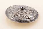 sakta, silver, 875 standard, 14.94 g., the item's dimensions Ø 6.2 cm, the 20ties of 20th cent., Lat...
