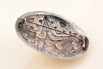sakta, silver, 875 standard, 14.94 g., the item's dimensions Ø 6.2 cm, the 20ties of 20th cent., Lat...
