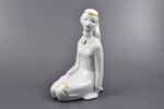 figurine, Lelde, porcelain, Riga (Latvia), USSR, Riga porcelain factory, molder - Aina Mellupe, the...