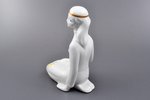 figurine, Lelde, porcelain, Riga (Latvia), USSR, Riga porcelain factory, molder - Aina Mellupe, the...