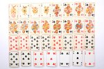 set of playing cards, In favor of the Imperial Foundling Home, beginning of 20th cent., 8.8 x 5.7 cm...