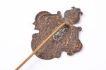 badge, Repercussions of the Song Festival, Latvia, 1923, 37.6 (71) x 33.5 mm...