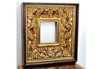 icon case, for the icon size 34.5 x 30 и 31 х 26.5 cm, guilding, wood, Russia, 75 x 67 x 20 cm, fron...