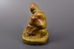 figurine, "Annele with Grandma" by Anna Brigadere fairytale, ceramics, Riga (Latvia), USSR, sculptur...