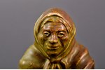 figurine, "Annele with Grandma" by Anna Brigadere fairytale, ceramics, Riga (Latvia), USSR, sculptur...