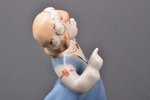 figurine, Folk dance (girl), porcelain, Riga (Latvia), Riga porcelain factory, molder - Leja Novozen...