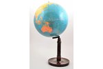 globe, compiled by Prof. D. Ceps, published by the Educational Materials Department of the Ministry...