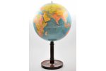 globe, compiled by Prof. D. Ceps, published by the Educational Materials Department of the Ministry...