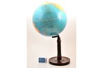 globe, compiled by Prof. D. Ceps, published by the Educational Materials Department of the Ministry...