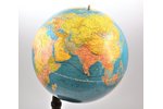 globe, compiled by Prof. D. Ceps, published by the Educational Materials Department of the Ministry...