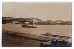 photography, Riga, German occupation, destroyed railway bridge, Latvia, Russia, beginning of 20th ce...