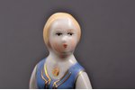 figurine, Walking girl, porcelain, Riga (Latvia), USSR, Riga porcelain factory, molder - Beatrice Ka...