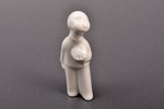 figurine, A boy with a daisy, author's work of of limited circulation, porcelain, Riga (Latvia), USS...
