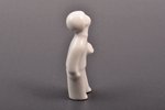 figurine, A boy with a daisy, author's work of of limited circulation, porcelain, Riga (Latvia), USS...