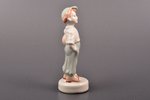 figurine, The young football player, porcelain, Riga (Latvia), USSR, Riga porcelain factory, molder...