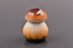 figurine, salt-cellar "Mushroom", porcelain, Riga (Latvia), M.S. Kuznetsov manufactory, the 30ties o...