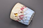 4 tea pairs (large size), porcelain, Carl Tielsch & Co., Germany, Poland, the border of the 19th and...