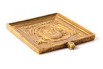 icon, Savior-Not-Made-by-Hands, copper alloy, Russia, the 19th cent., 6.4 x 5.5 x 0.5 cm, 80.60 g....