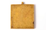 icon, Savior-Not-Made-by-Hands, copper alloy, Russia, the 19th cent., 6.4 x 5.5 x 0.5 cm, 80.60 g....