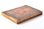 icon, Our Lady of Akhtyr, with icon case, board, painting, guilding, Russia, the 19th cent., 18 x 13...