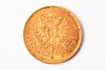 Finland, 20 marks, 1904, Aleksandr II, gold, fineness 900, 6.4516 g, fine gold weight 5.80644 g, KM#...