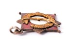 award, 3rd place in artistic gymnastics: A. Lejnieks, Latvia, 20-30ies of 20th cent., 38 x 35.5 mm...