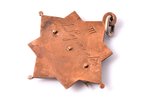 award, 3rd place in artistic gymnastics: A. Lejnieks, Latvia, 20-30ies of 20th cent., 38 x 35.5 mm...