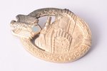 badge, The Panzer Badge ("in silver"), Third Reich, by Hermann Aurich, Dresden, Germany, 40ies of 20...