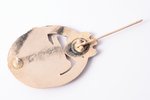 badge, The Panzer Badge ("in silver"), Third Reich, by Hermann Aurich, Dresden, Germany, 40ies of 20...