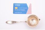 sieve spoon, silver, 84 ПТ standard, 45.55 g, 15.5 x 5.8 cm, 1908-1917, Russia, Germany(?), import h...