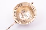 sieve spoon, silver, 84 ПТ standard, 45.55 g, 15.5 x 5.8 cm, 1908-1917, Russia, Germany(?), import h...