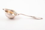 sieve spoon, silver, 84 ПТ standard, 45.55 g, 15.5 x 5.8 cm, 1908-1917, Russia, Germany(?), import h...