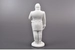figurine, Governor, bisque, USSR, LFZ - Lomonosov porcelain factory, molder - B.Vorobyev, the 50ies...