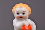 figurine, The Boy Running with a Heart, porcelain, Riga (Latvia), M.S. Kuznetsov manufactory, 1937-1...