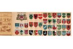 booklet, coats of arms of Latvian cities, Latvia, 1926, 14.2 x 8.8 cm...