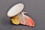 figurine, Butterfly, porcelain, Riga (Latvia), USSR, Riga porcelain factory, the 50ies of 20th cent....