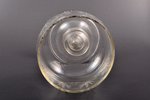 Beer cup (large size), Iļģuciems glass factory, Latvia, the 20-30ties of 20th cent., h 25.9 cm...