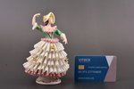 figurine, Dancer, Dresden Lace, porcelain, Germany, Gräfenthal, the 2nd half of the 20th cent., h 14...