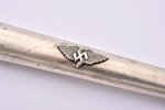 fruit knife, silver, Aviation Division, 875 standard, 29.05 g, 16.3 cm, by Emil Rudolf Ehrst, the 30...