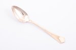 set of 6 teaspoons, silver, 875 standard, total weight of items 88.10 g, 14 cm, the 20ties of 20th c...